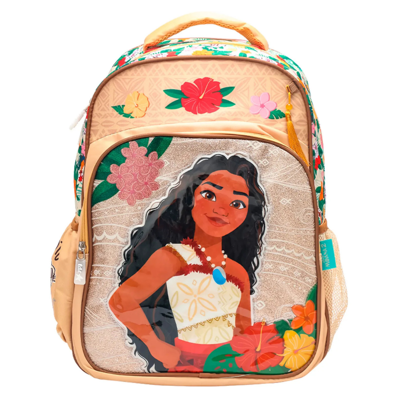 SET ESCOLAR MOCHILA LONCHERA CARTUCHERA PREMIUM MOANA 2 - 2