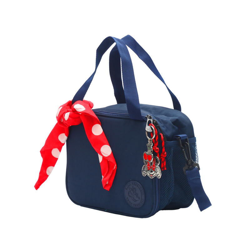 SET MOCHILA LONCHERA CARTUCHERA MINNIE ESCOLAR COLECCIÓN B - 5