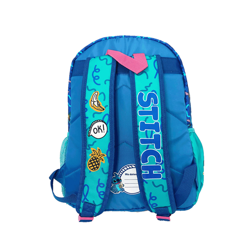 SET MOCHILA LONCHERA CARTUCHERA LILO Y STITCH ESCOLAR COLECCIÓN A - 3