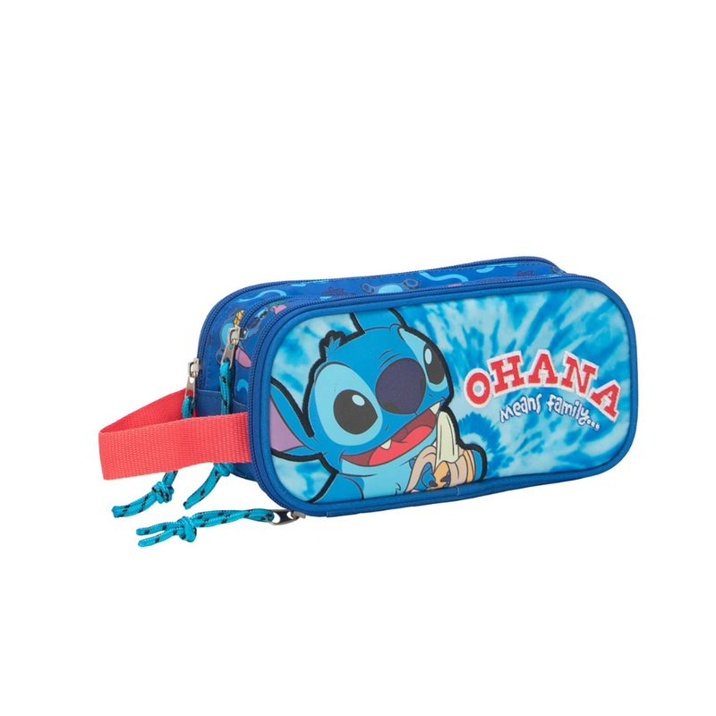 SET MOCHILA LONCHERA CARTUCHERA LILO Y STITCH ESCOLAR COLECCIÓN A - 6