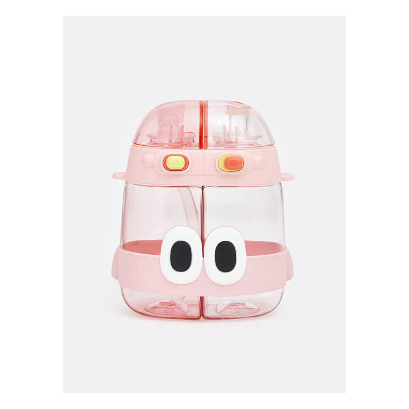 TOMATODO ROSADO DE PP+PC CON 2 COMPARTIMIENTOS Y CAPACIDAD DE 800 ML - 1