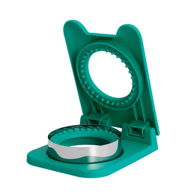 MOLDE VERDE PARA PAN CON DISEÑO - 1