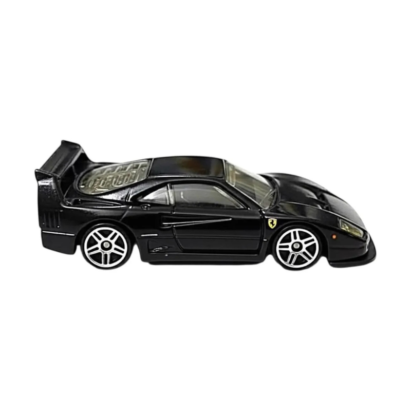 HOT WHEELS FERRARI F40 COMPETIZIONE BLACK - 3