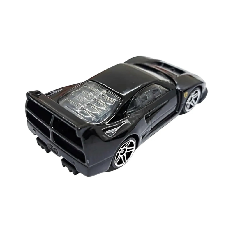 HOT WHEELS FERRARI F40 COMPETIZIONE BLACK - 4