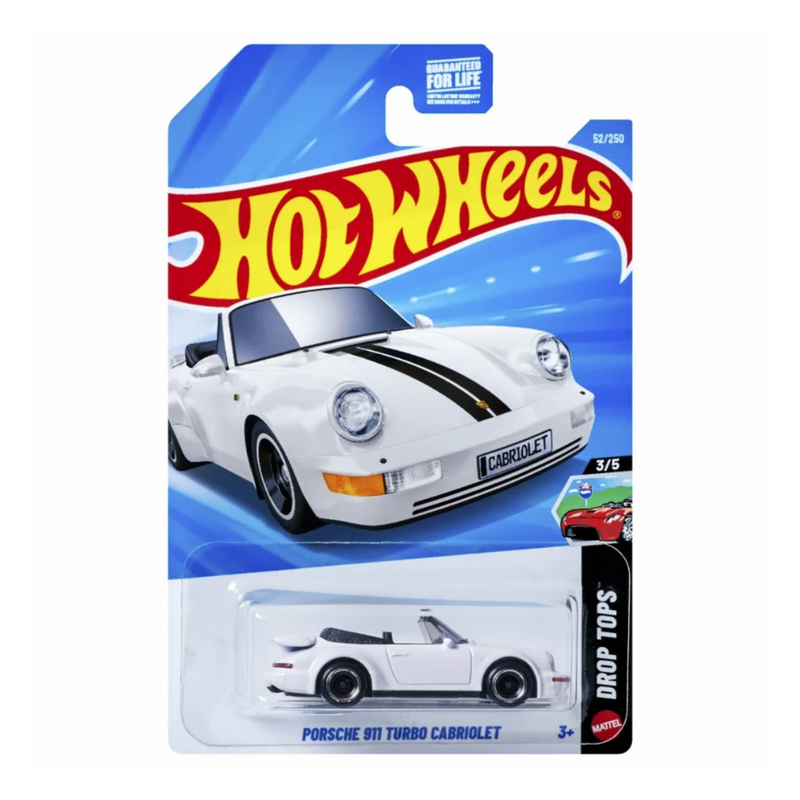 HOT WHEELS PORSCHE 911 TURBO CABRIOLET - 1