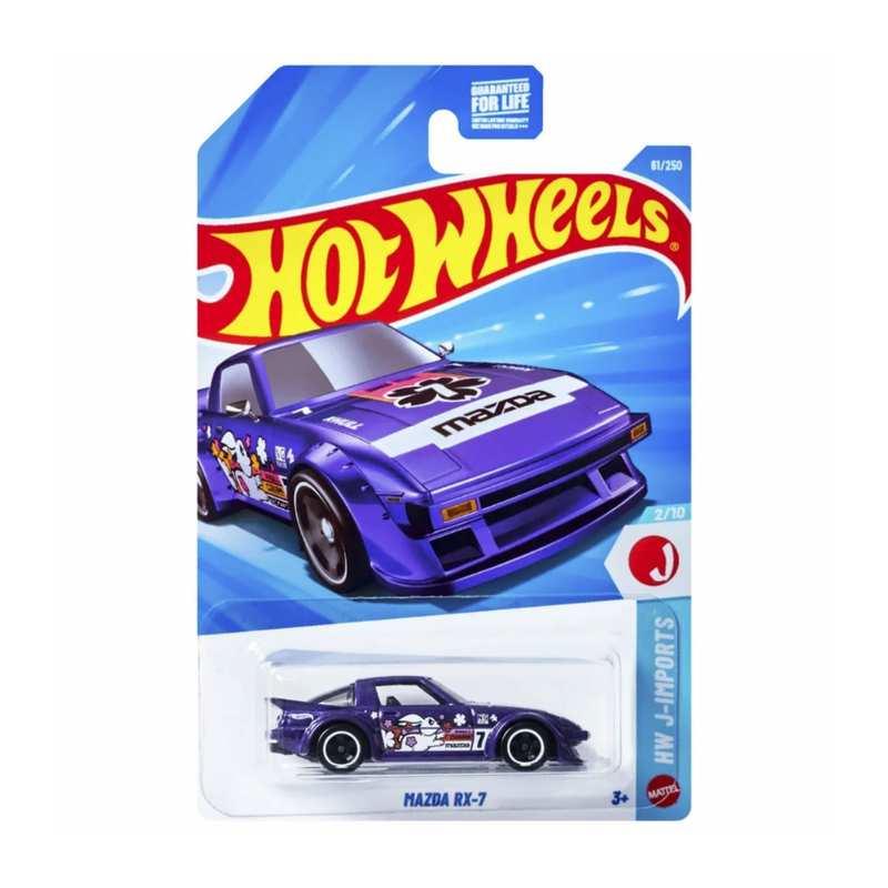 HOT WHEELS MAZDA RX-7 JJJ29 - 1