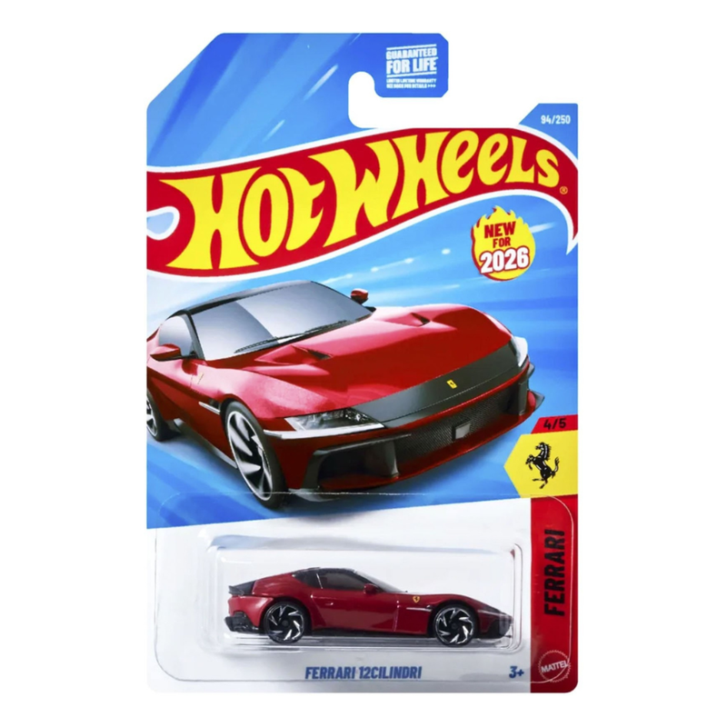 HOT WHEELS FERRARI 12 CILINDRI - 1