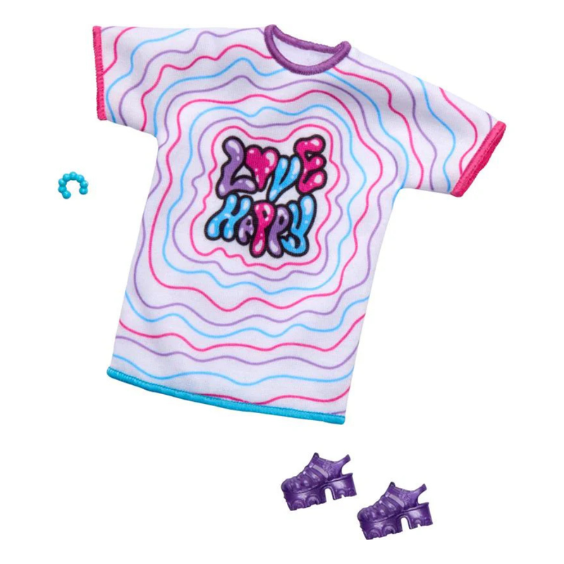 BARBIE FASHION PACK - VESTIDO URBANO LOVE HAPPY - 1
