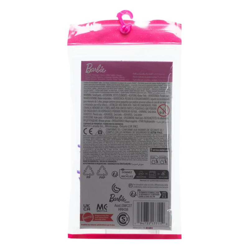 BARBIE FASHION PACK - VESTIDO URBANO LOVE HAPPY - 3