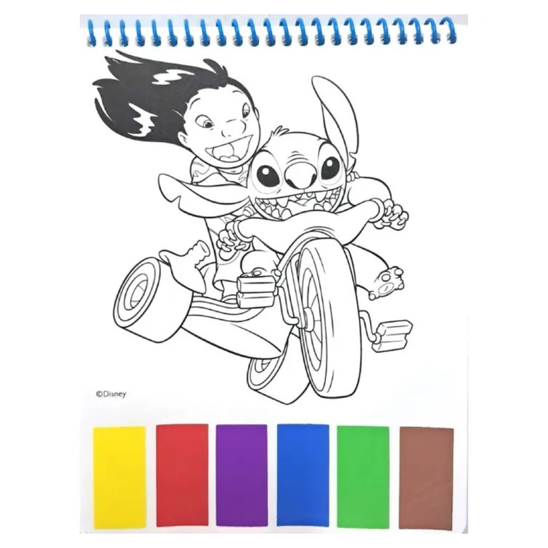 SET DE ARTE ACUARELAS MAGICAS WOW STITCH - 3