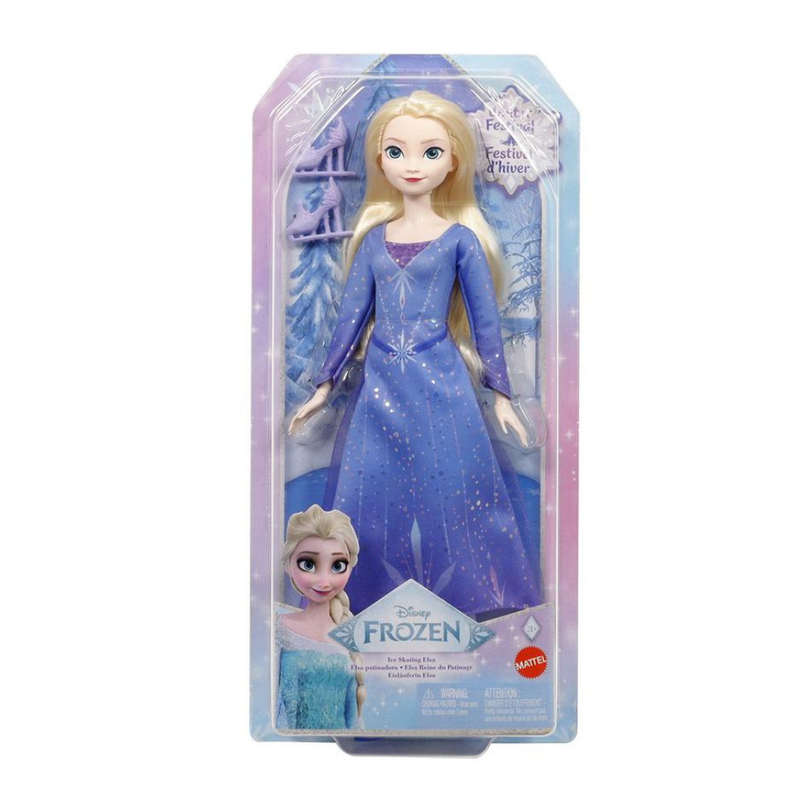 MUÑECA DISNEY FROZEN ELSA PATINADORA - 1