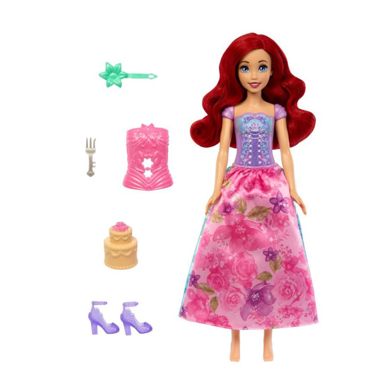 MUÑECA DISNEY PRINCESA ARIEL SPIN REVEAL - 3