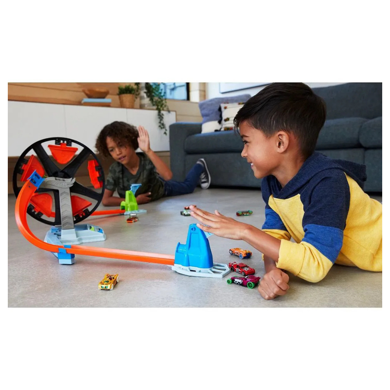 HOT WHEELS PISTA DESAFIO DE LA RULETA ACTIÓN - 4