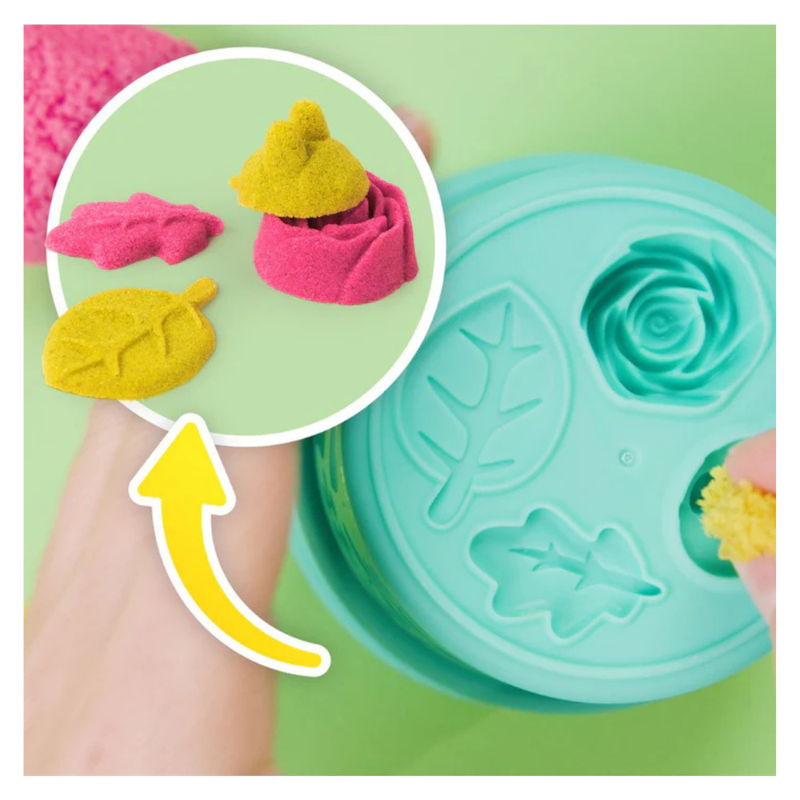 KINETIC SAND PACK DE CREACIÓN DE FLORES ARENA MÁGICA - 3