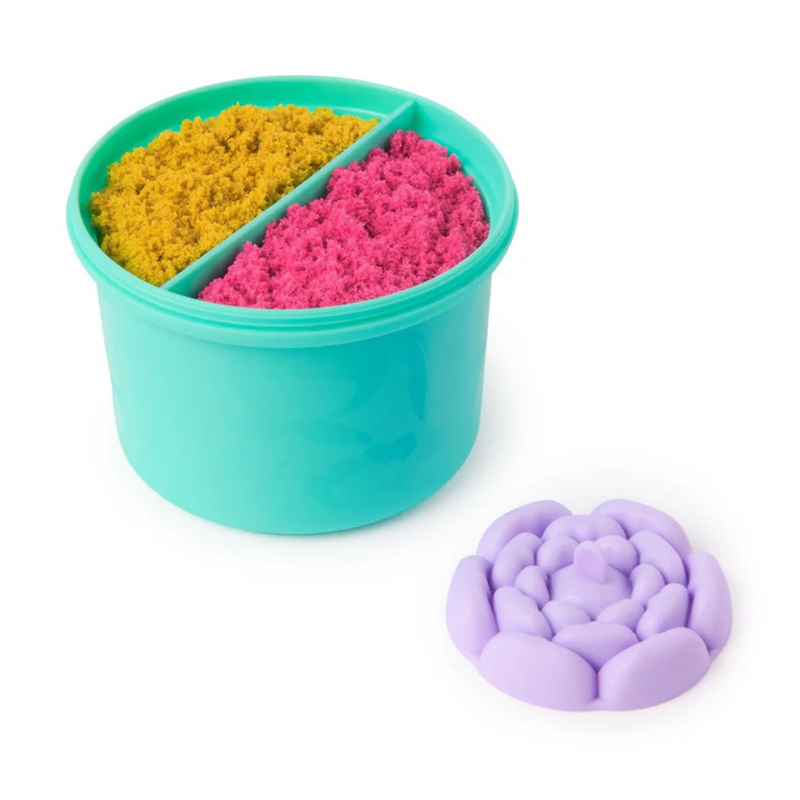 KINETIC SAND PACK DE CREACIÓN DE FLORES ARENA MÁGICA - 4