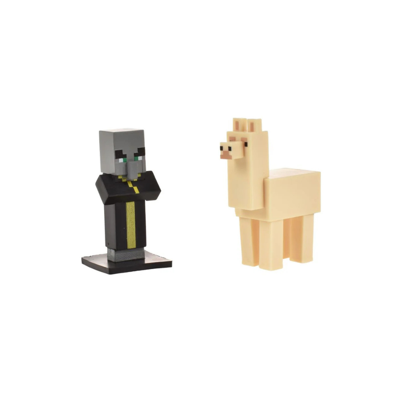 MINECRAFT SET 2 FIGURAS TOPPEEZ 6 CM - EVOCADOR - 2