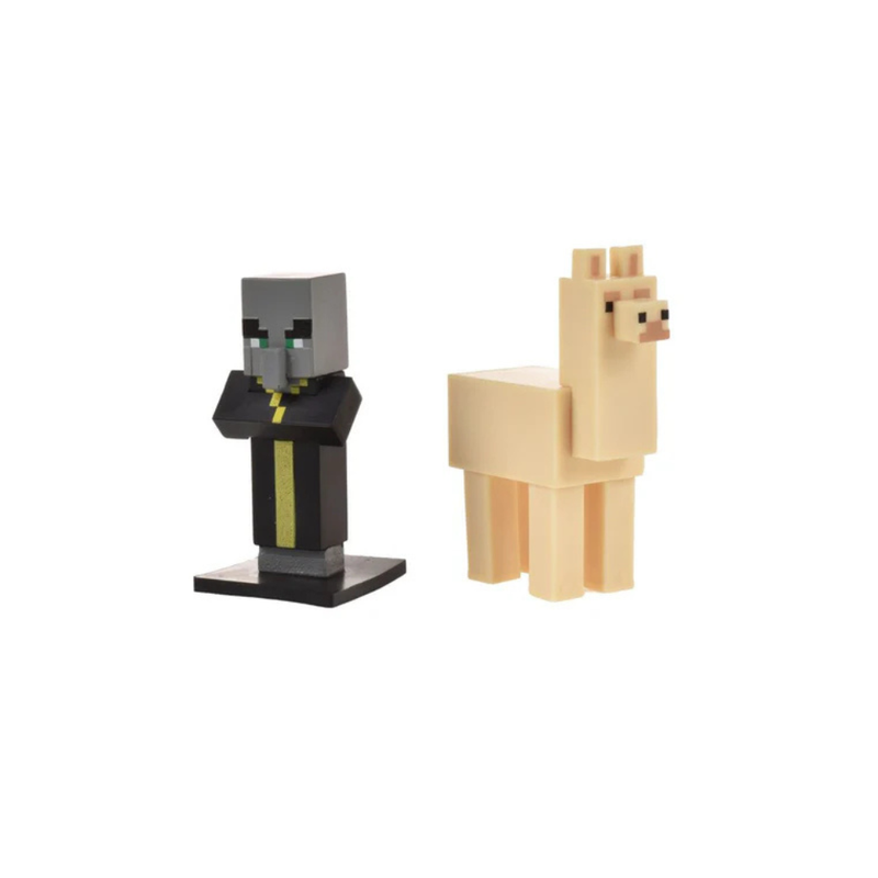 MINECRAFT SET 2 FIGURAS TOPPEEZ 6 CM - EVOCADOR - 3