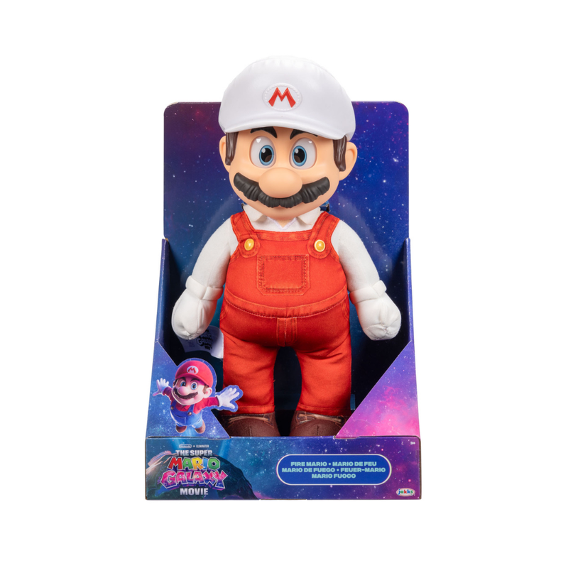 SUPER MARIO GALAXY PELICULA PELUCHE MARIO CABEZA PLASTICA 36 CM NINTENDO - 1