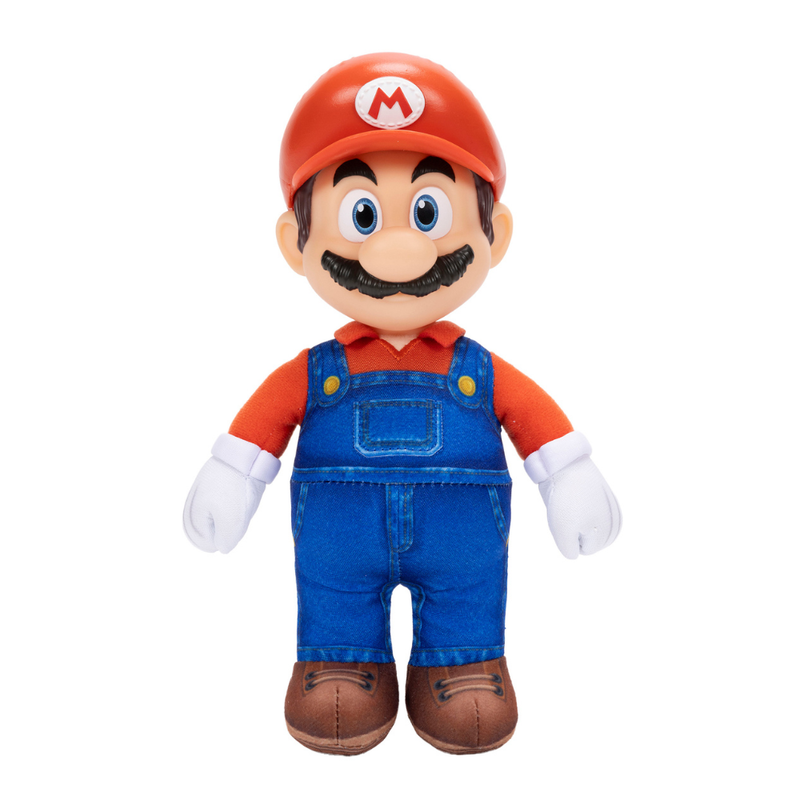SUPER MARIO GALAXY  MARIO PELUCHE CON CABEZA PLASTICA 23 CM NINTENDO - 1
