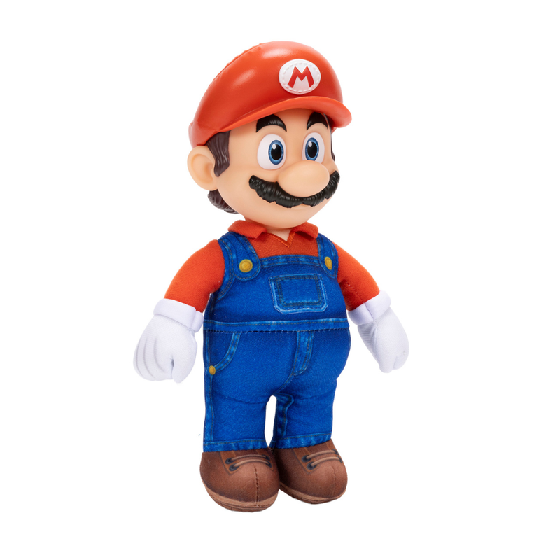 SUPER MARIO GALAXY  MARIO PELUCHE CON CABEZA PLASTICA 23 CM NINTENDO - 2