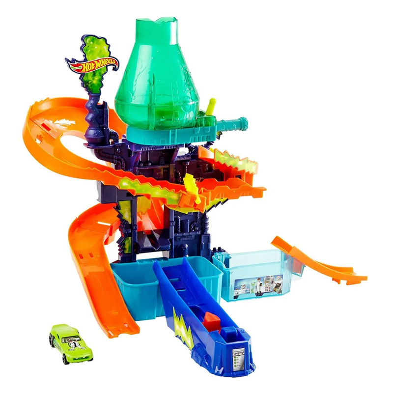 HOT WHEELS PISTA COLOR SHIFTERS LABORATORIO CIENTÍFICO - 2