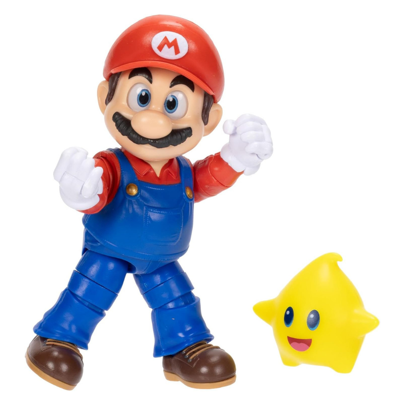 THE SUPER MARIO GALAXY MOVIE - FIGURA DE ACCIÓN MARIO + ACCESORIO - 2