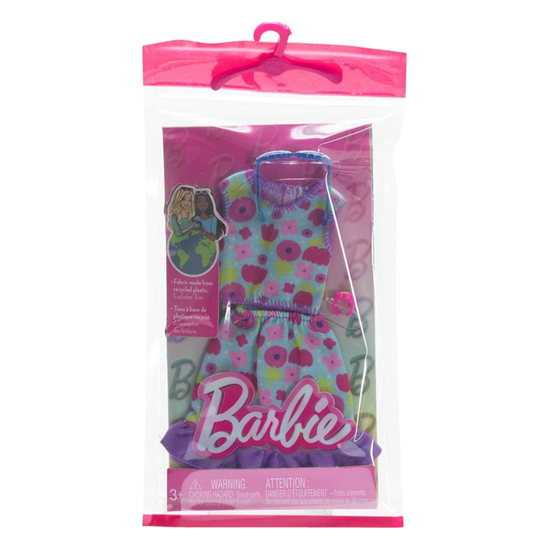 BARBIE FASHION PACK - LOOKS FLORAL TOP AND SHIRT - 2