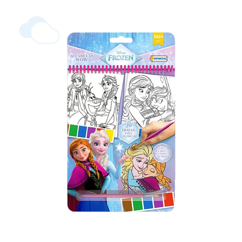 SET DE ARTE ACUARELAS MAGICAS WOW FROZEN - 2
