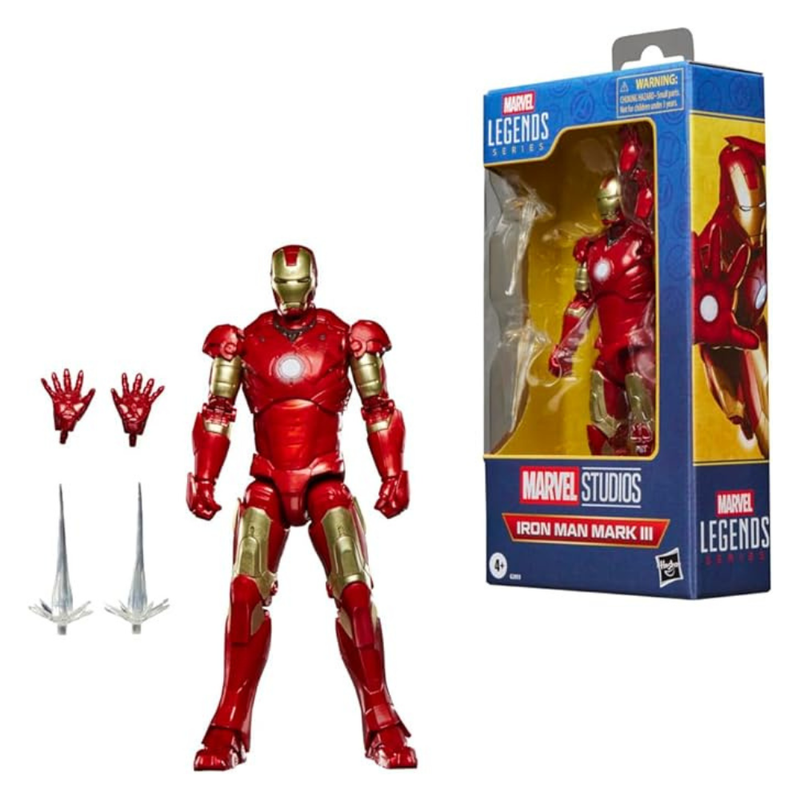 FIGURA DE ACCIÓN MARVEL LEGENDS - IRON MAN MARK III - 1
