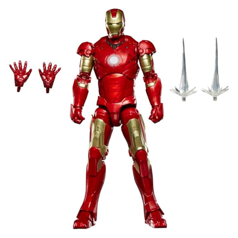 FIGURA DE ACCIÓN MARVEL LEGENDS - IRON MAN MARK III - 2