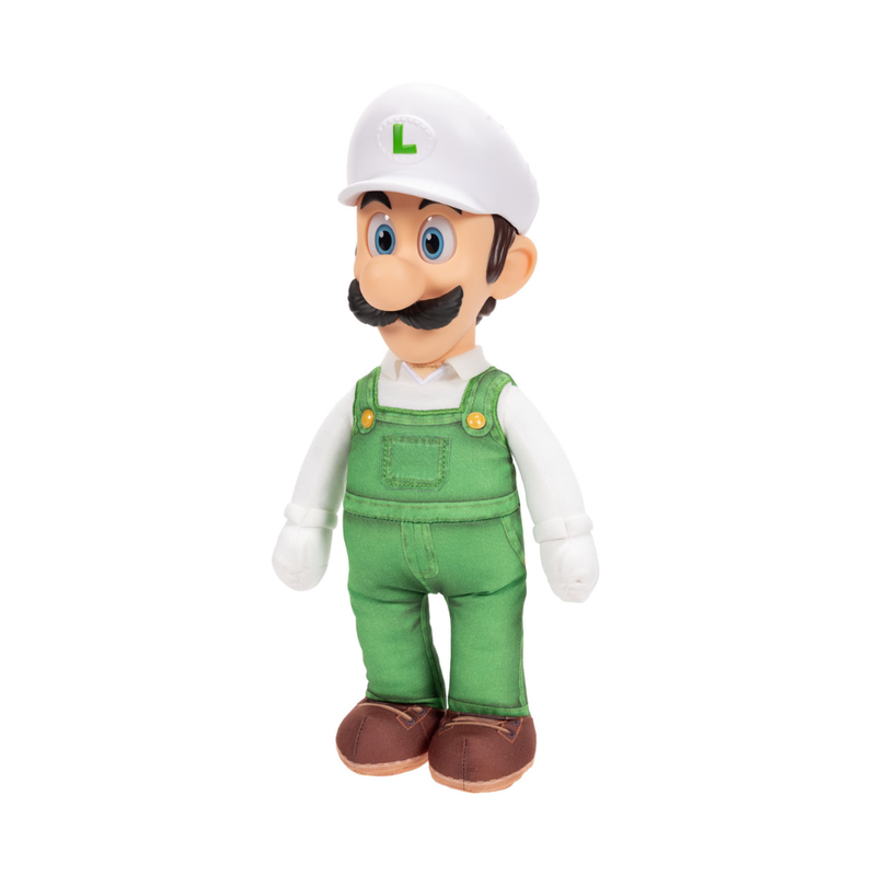 SUPER MARIO GALAXY PELICULA PELUCHE LUIGI CON CABEZA PLASTICA 37 CM NINTENDO - 3