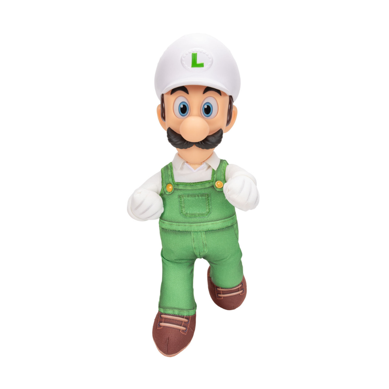 SUPER MARIO GALAXY PELICULA PELUCHE LUIGI CON CABEZA PLASTICA 37 CM NINTENDO - 4