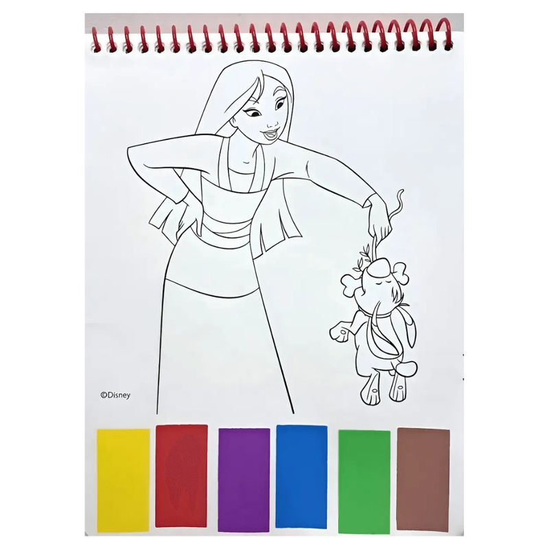 SET DE ARTE ACUARELAS MAGICAS WOW PRINCESAS - 3
