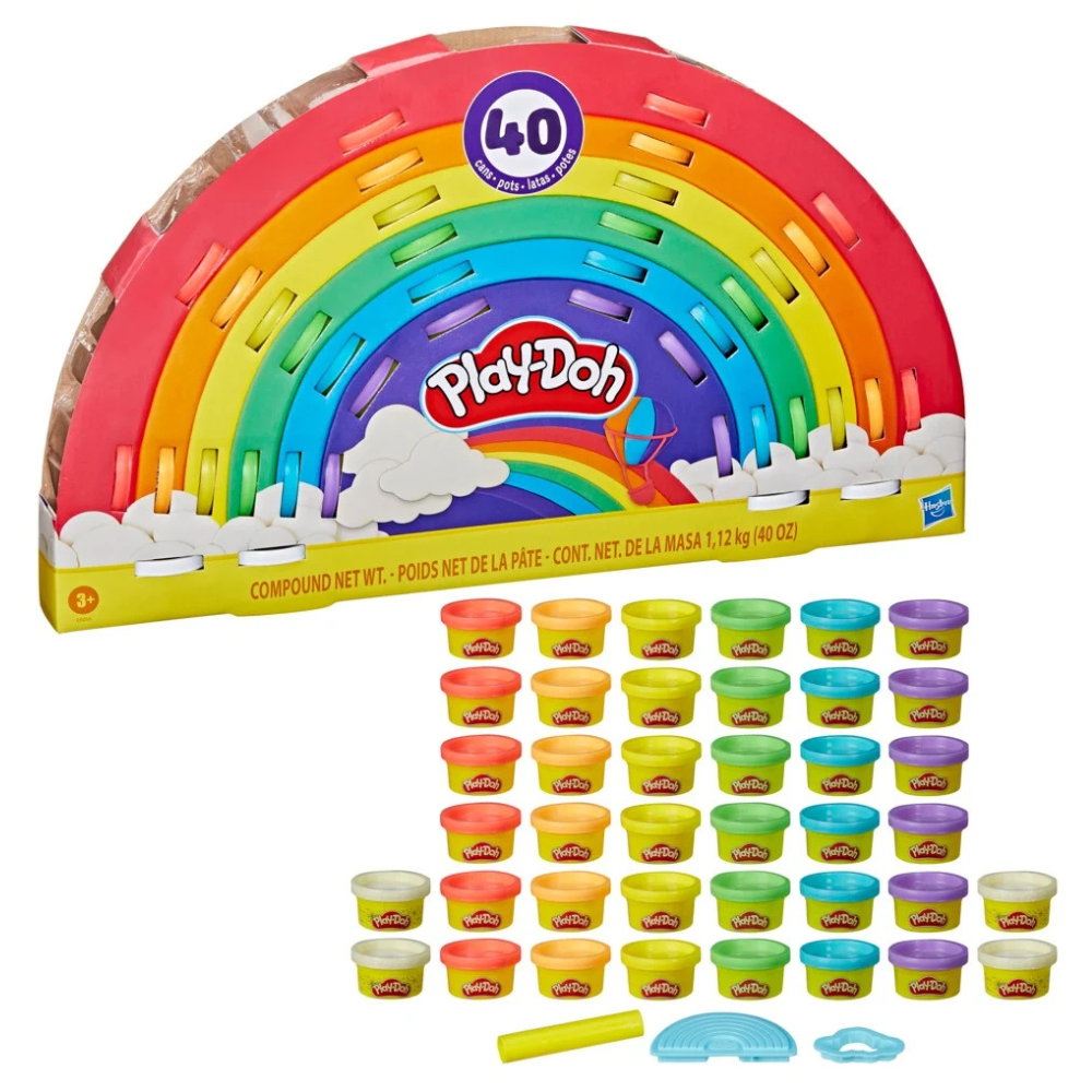 PLAY DOH COLORIDO ARCOIRIS PACK 40 - 2