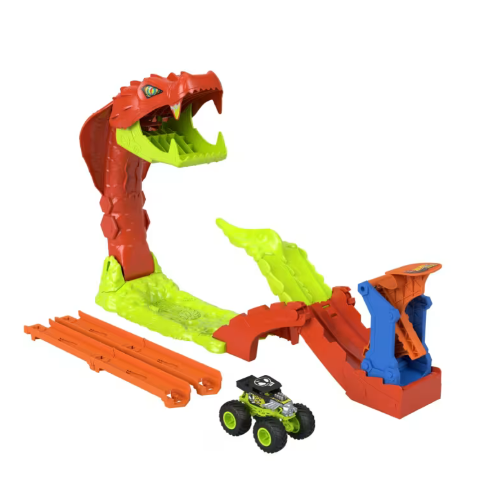 HOT WHEELS MONSTER TRUCKS SNAKE SLAM - 2