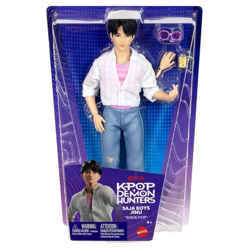 K-POP DEMON HUNTERS MATTEL MUÑECA ARTICULADA JINU 28CM - 1