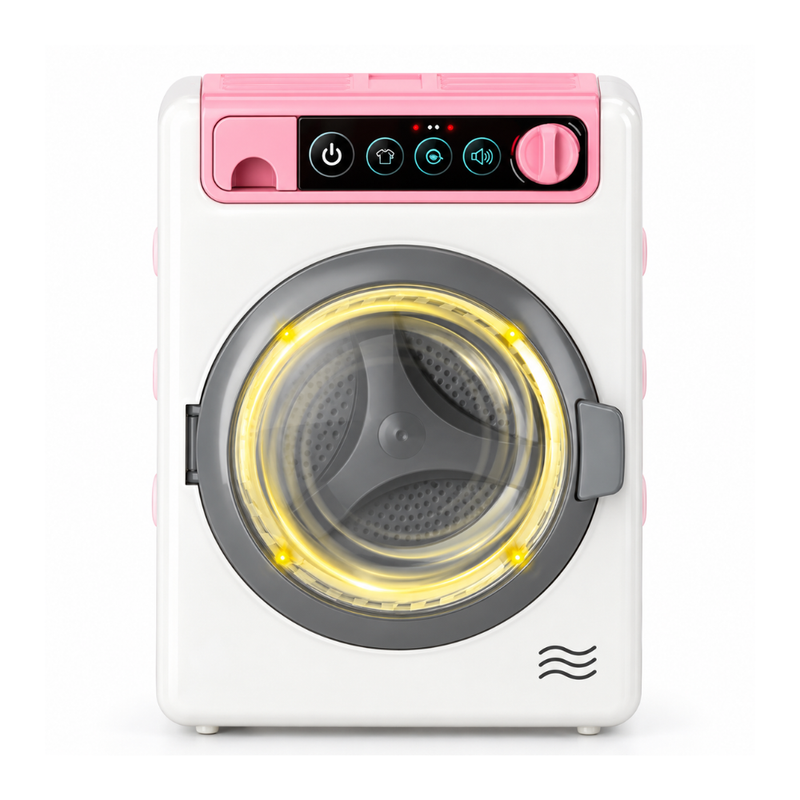 LAVADORA DE JUGUETE MINI REALISTA CON LUZ Y SONIDO - 1
