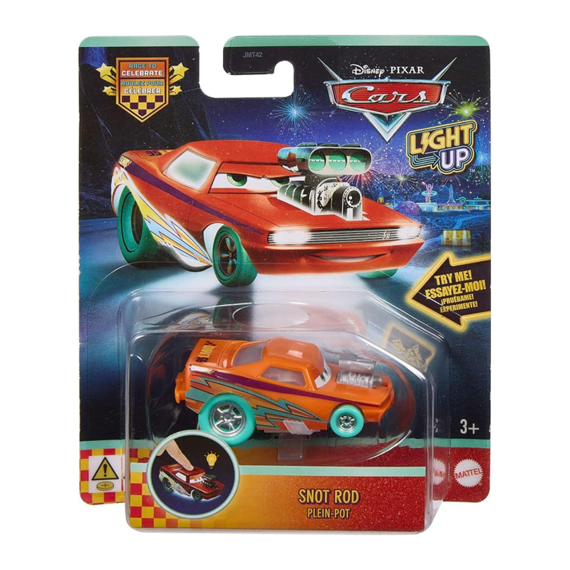 MATTEL CARS DISNEY PIXAR LIGHT UP VEHÍCULO CON LUCES ESCALA 1:55 MODELO SURTIDO - 4