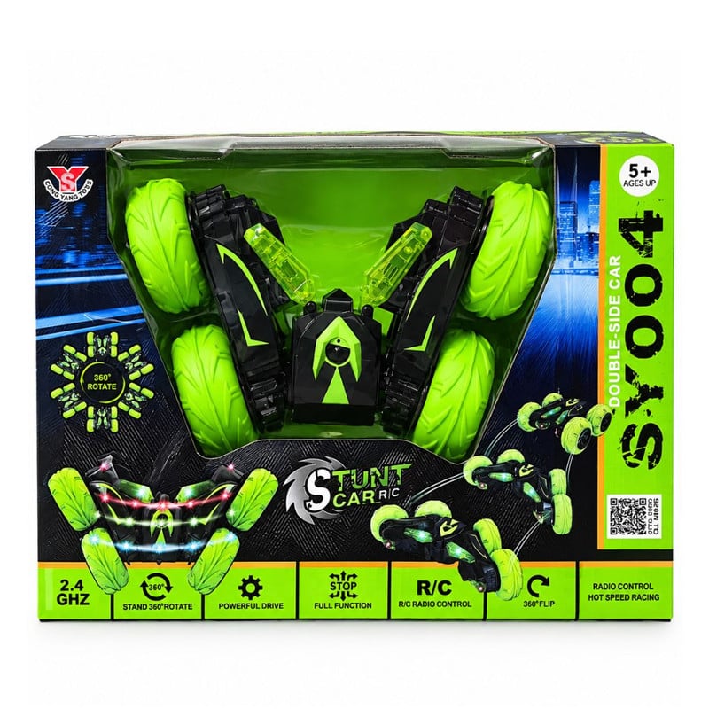 AUTO A PULSERA DE CONTROL STUNT 360° CON LUCES 2.4 GHZ - 1