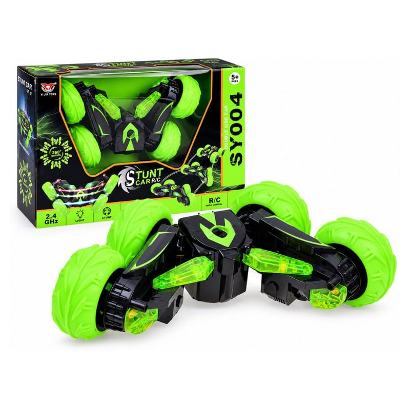 AUTO A PULSERA DE CONTROL STUNT 360° CON LUCES 2.4 GHZ - 2