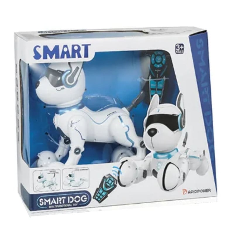 ROBOT PERRO ELECTRÓNICO INTELIGENTE A CONTROL REMOTO CON MOVIMIENTOS - 1