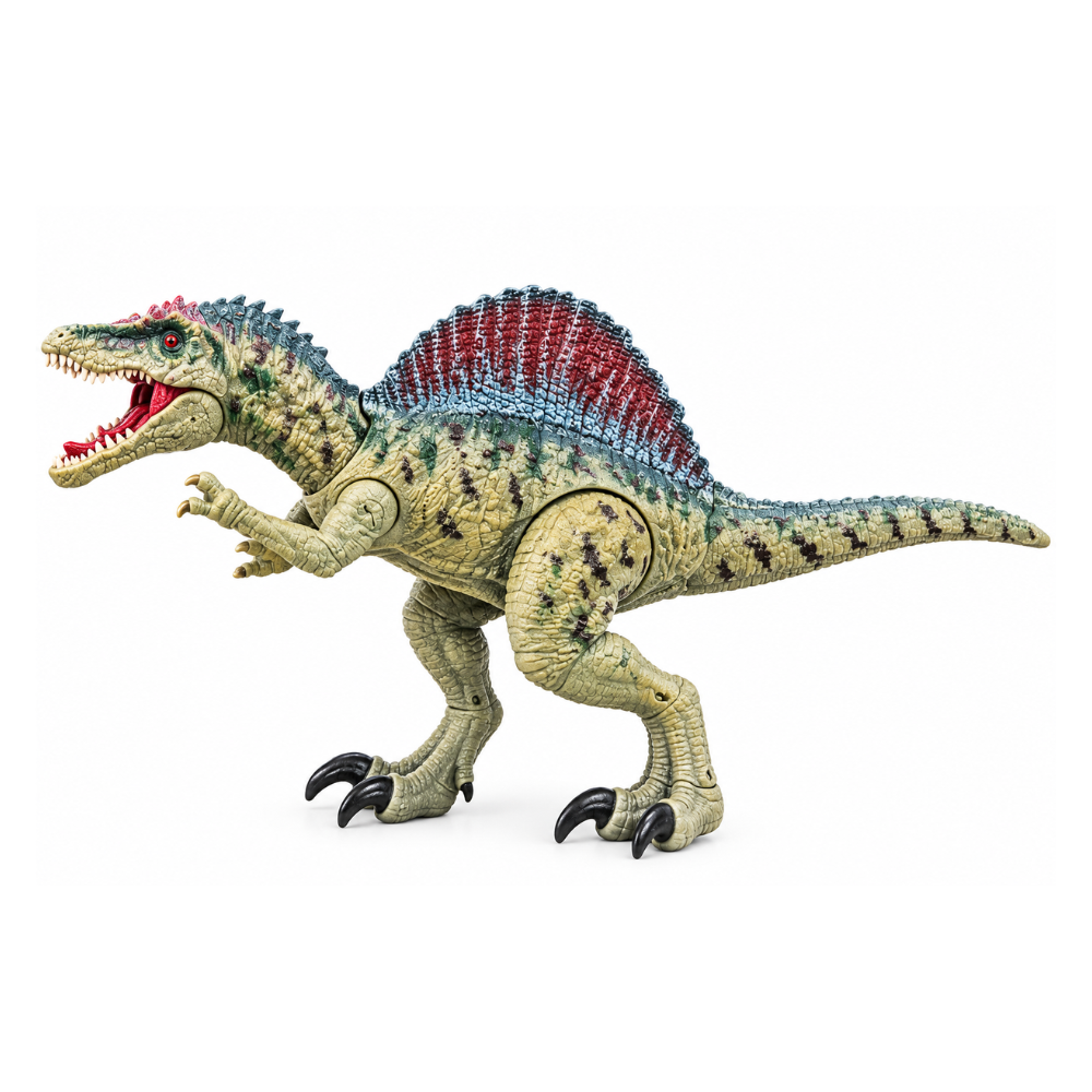 DINOSAURIO DE JUGUETE DINOSAURS WORLD SPINOSAURUS CON SONIDO - 2