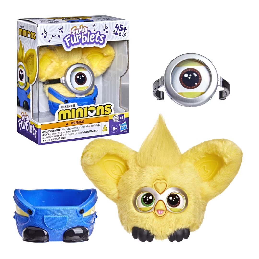 FURBY FURBLET MINIONS - FIGURA INTERACTIVA CON MÚSICA Y SONIDOS - 2