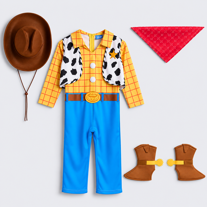 DISFRAZ INFANTIL DINEY PIXAR TOY STORY WODDY TALLA 2 - 2