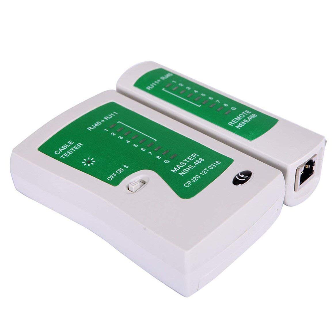 TESTER RJ45 RJ11 PROBADOR CABLE RED TESTEADOR LAN PRUEBA - 1