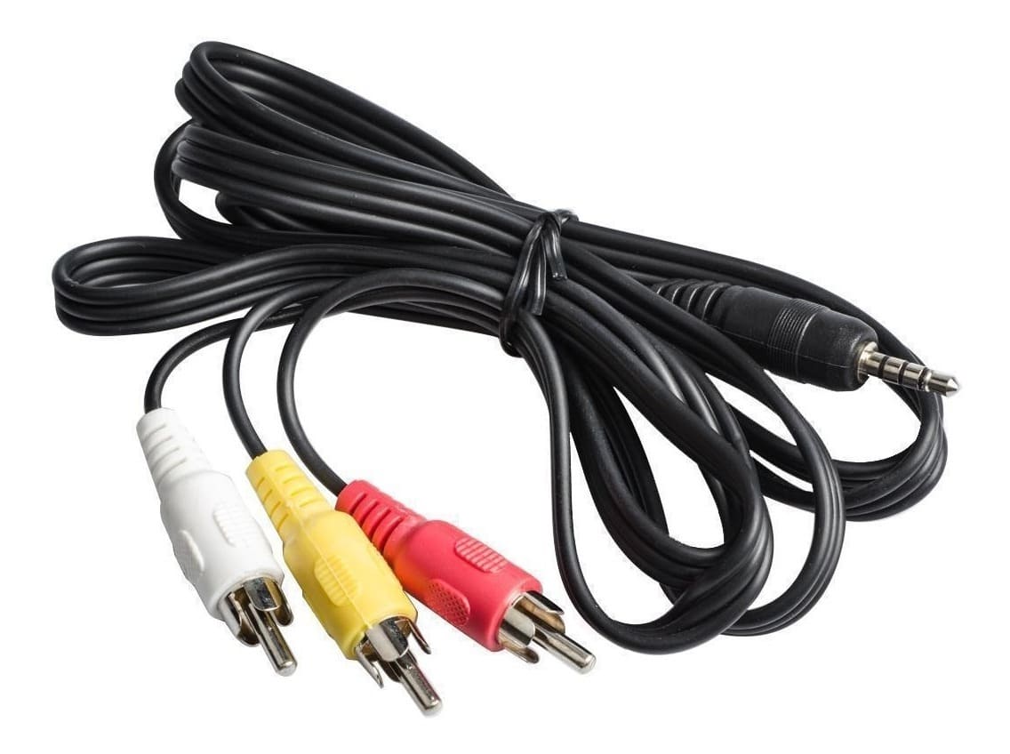 CABLE JACK 3.5MM MACHO A 3 RCA MACHO 1.5 MT - 1