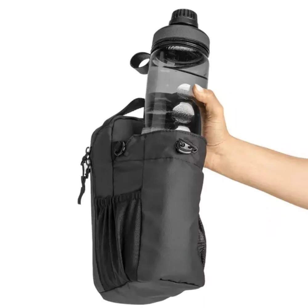 BOLSO MAGNÉTICO GYM MORRAL DEPORTIVO PORTA TERMO Y CELULAR - 4