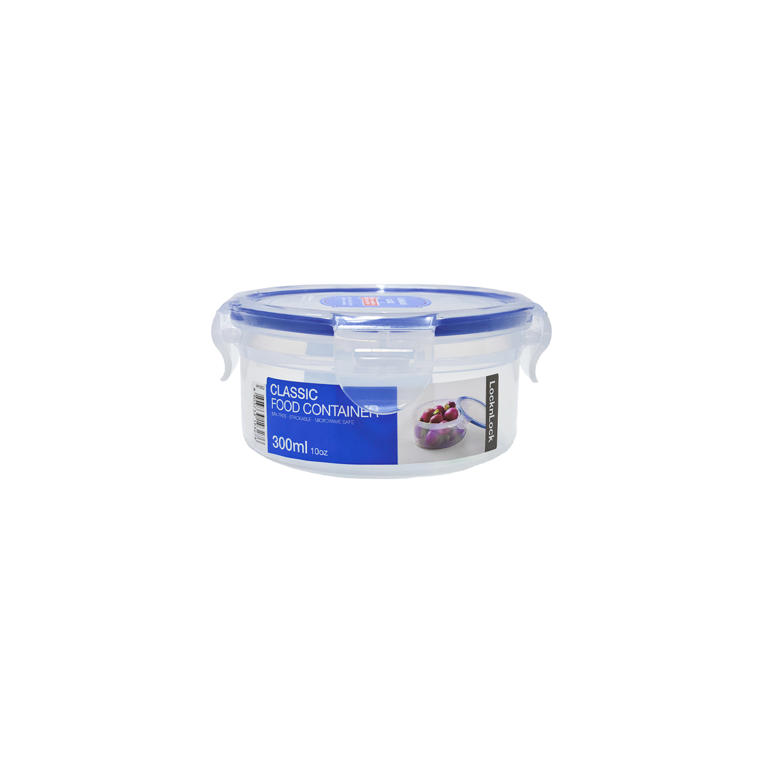 ENVASE HERMÉTICO REDONDO 300 ML LOCKNLOCK CLASSIC PARA ALIMENTOS - 1