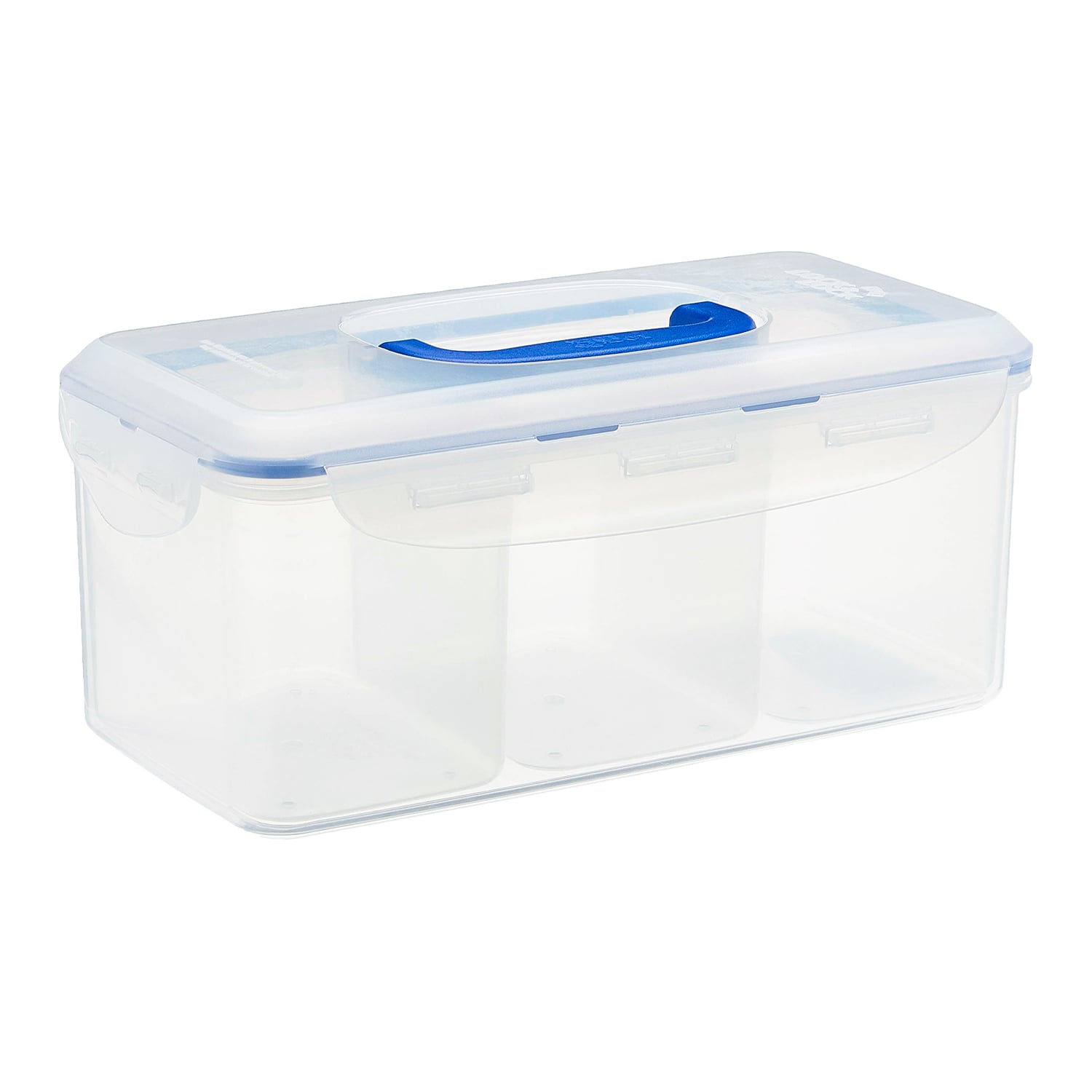 ENVASE HERMÉTICO LARGO 3.4 L CON 3 DIVISIONES LOCKNLOCK CLASSIC - 1