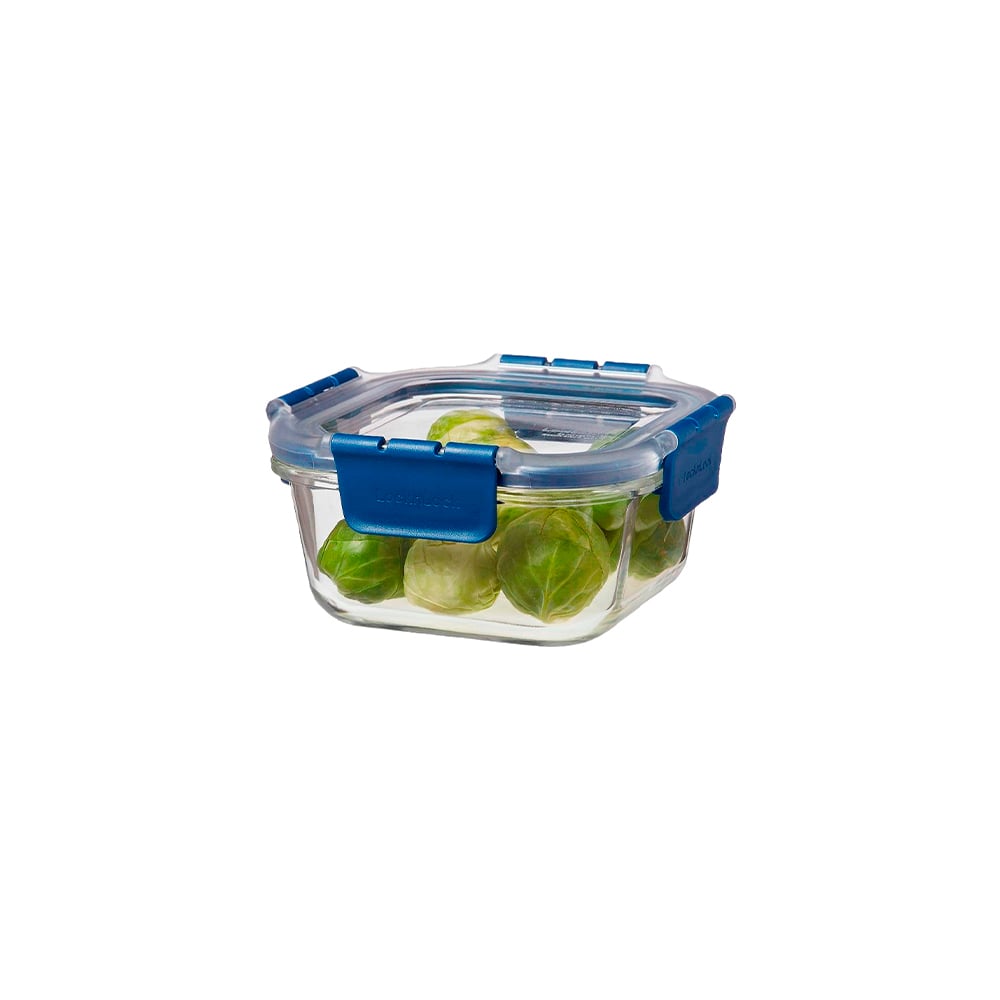 ENVASE HERMÉTICO DE VIDRIO CUADRADO 500 ML LOCKNLOCK TOP CLASS - 1